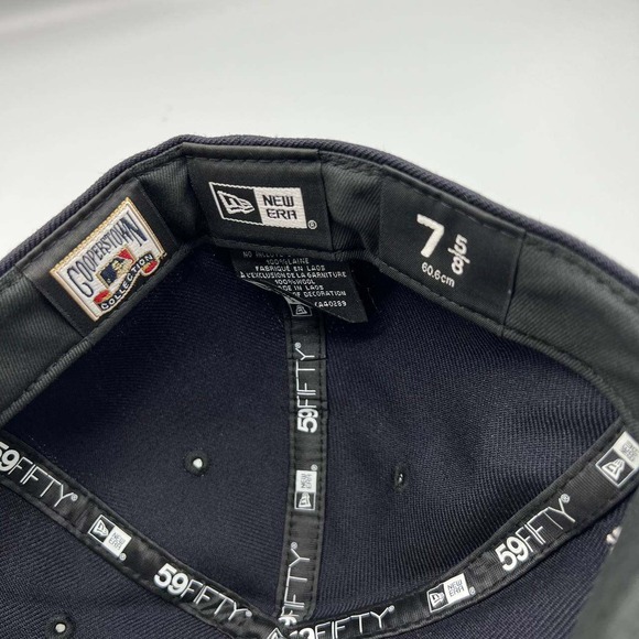 Houston Astros Hat Men 7 5/8 Black Gray 59Fifty New Era MLB Fitted Cap